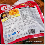 Pastry frozen ROTI CANAI ORIGINAL Malaysia KART'S hand-tossed flatbread 10pcs 580g